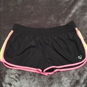 Aeropostale Live Love Dream Black Athletic Shorts